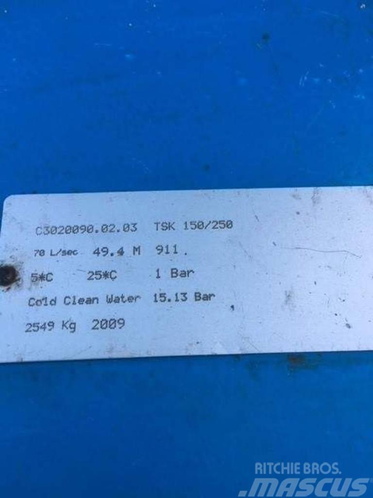  CLYDE 70Lps CLEAN WATER PUMPS Vanningspumper