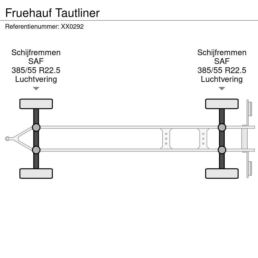 Fruehauf Tautliner Kapell trailer/semi