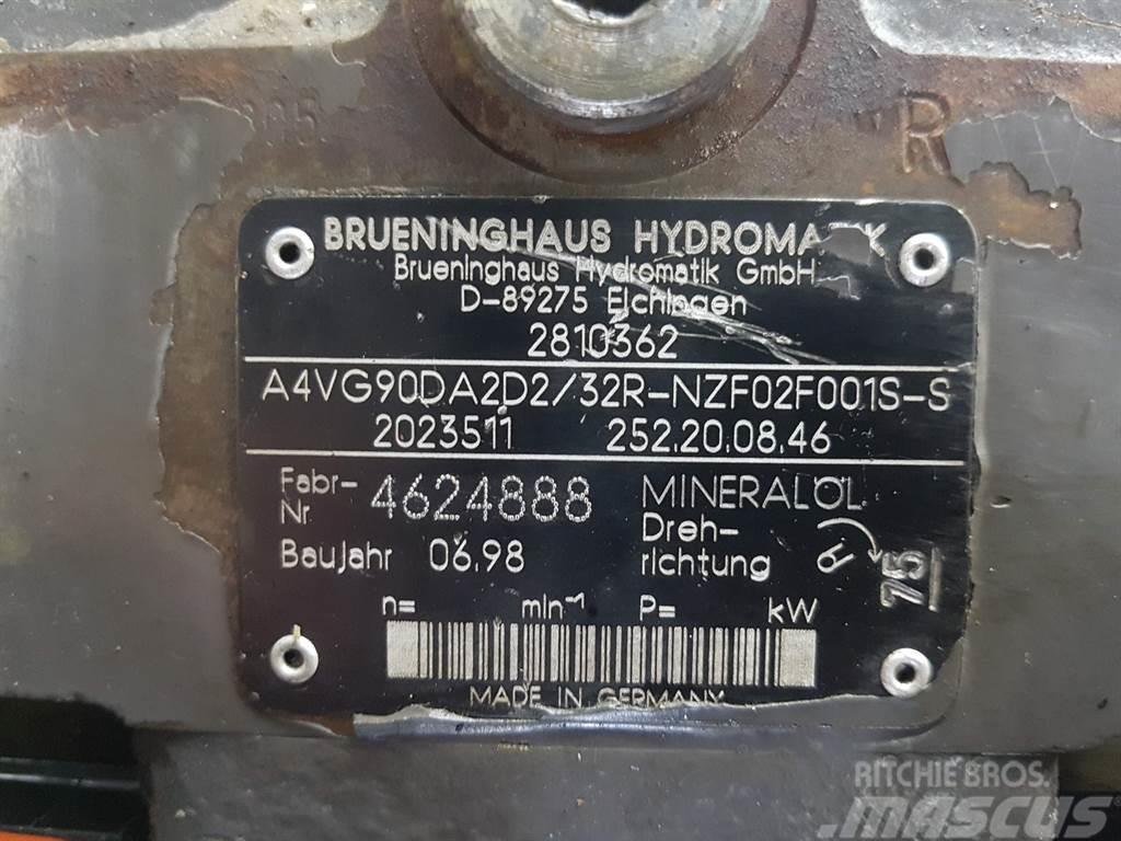Brueninghaus Hydromatik A4VG90DA2D2/32R - Volvo L45TP - Drive pump Hydraulikk