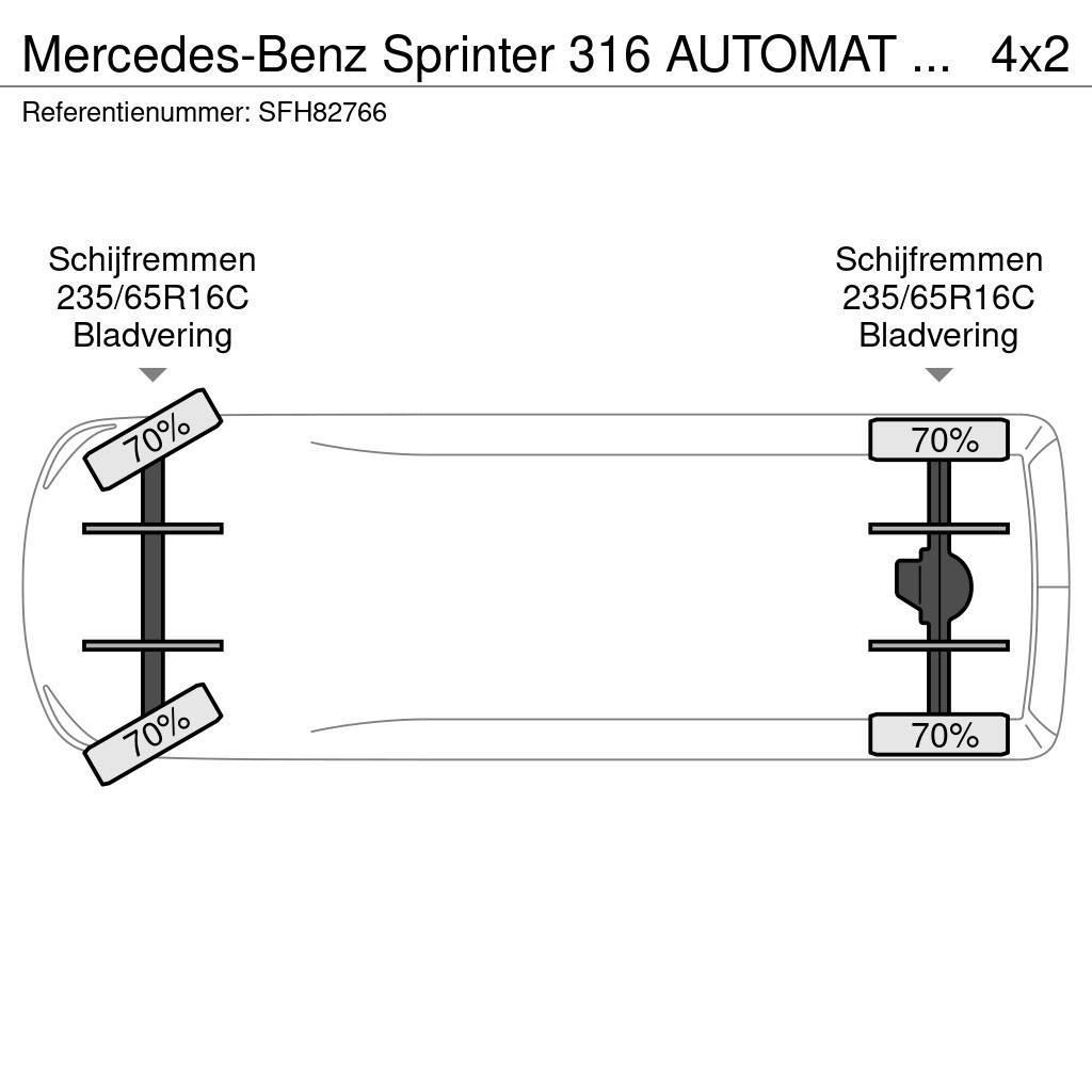 Mercedes-Benz Sprinter 316 AUTOMAT / AIRCO / EURO 5 Varebiler med tipp