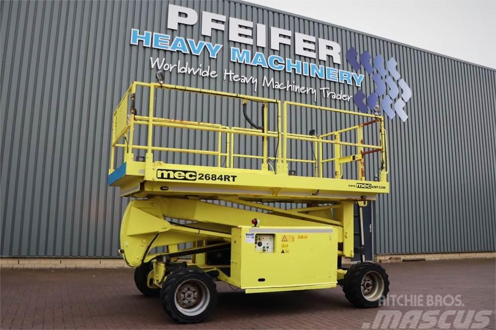 MEC 2684RT-T Diesel, 4x4 Drive, 10m Working Height, Au Sakselifter