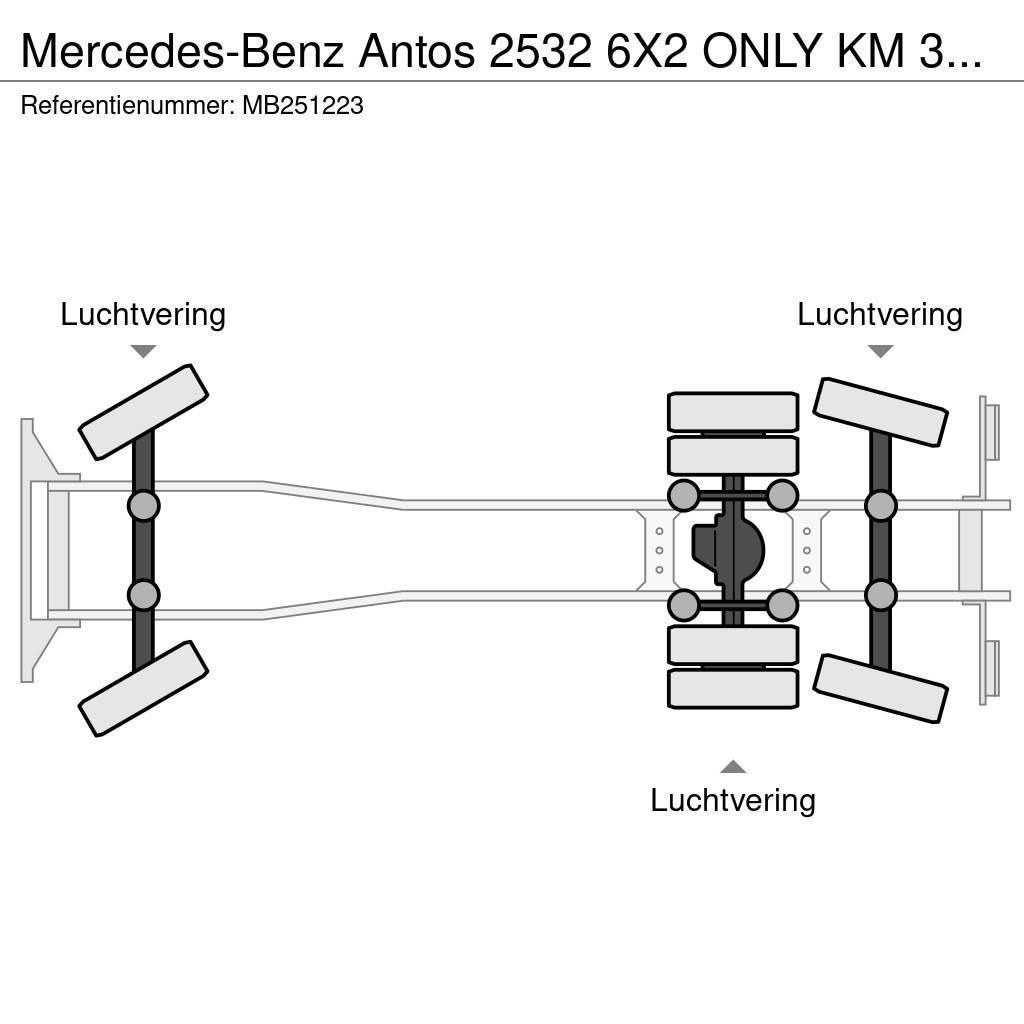 Mercedes-Benz Antos 2532 6X2 ONLY KM 303922 Kapellbil
