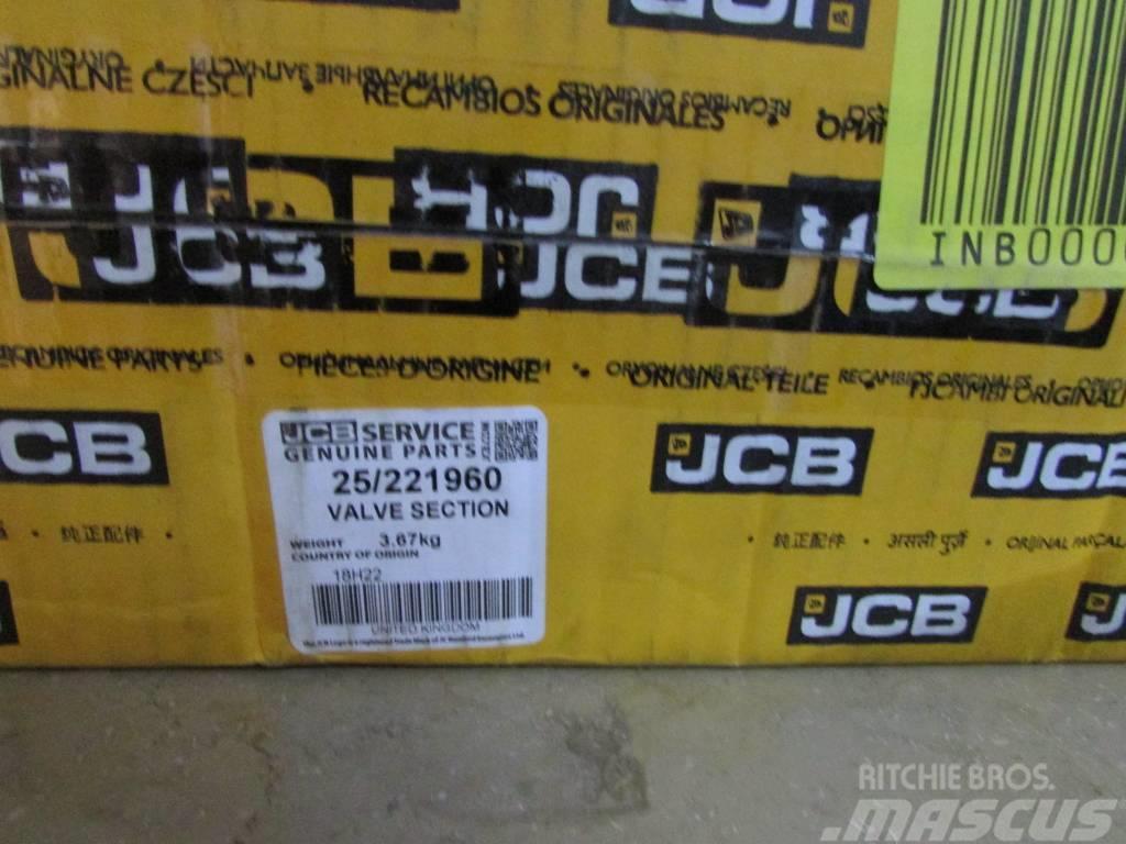 JCB Valve Section / Ventilblock Neu 25/221960 Hydraulikk
