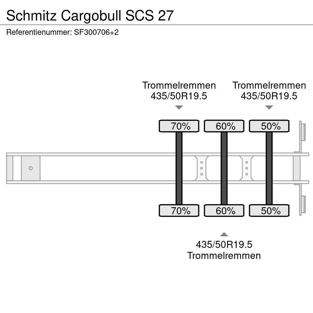 Schmitz Cargobull SCS 27 Gardintrailer