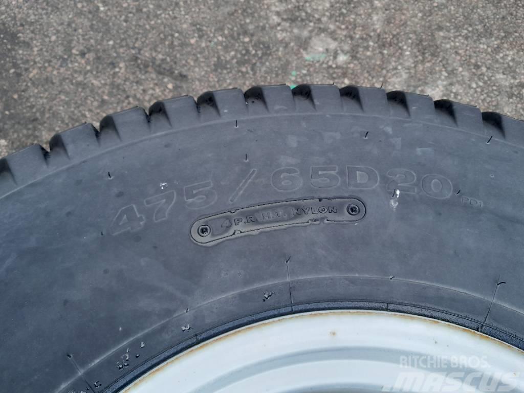 Bridgestone 475/65D20 Hjul Dekk, hjul og felger