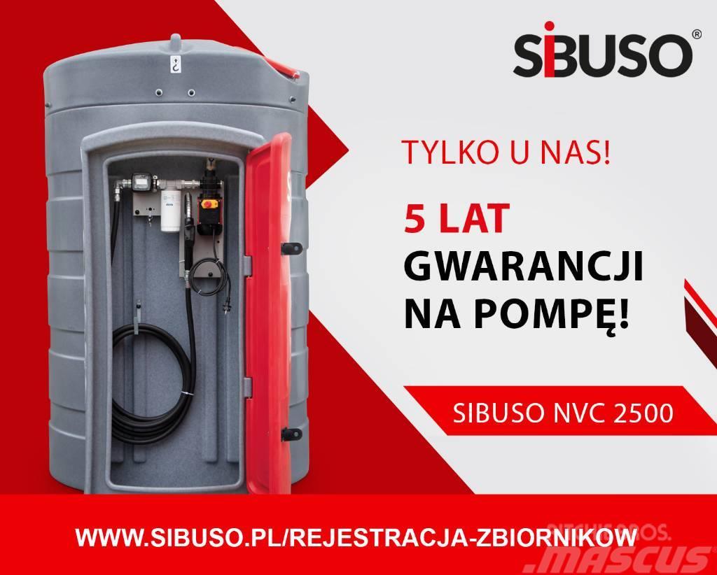 Sibuso NVC 2500L zbiornik Diesel z szafą Storage Tank