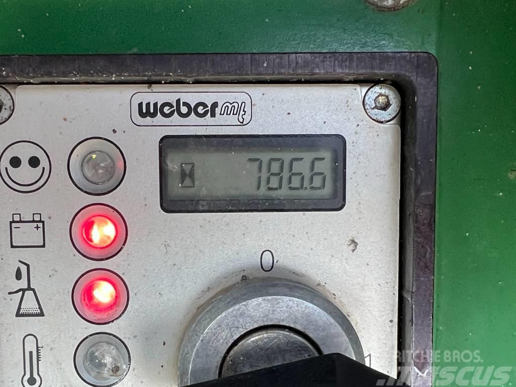 Weber CR8 - Excellent Condition / Low Hours Vibroplater