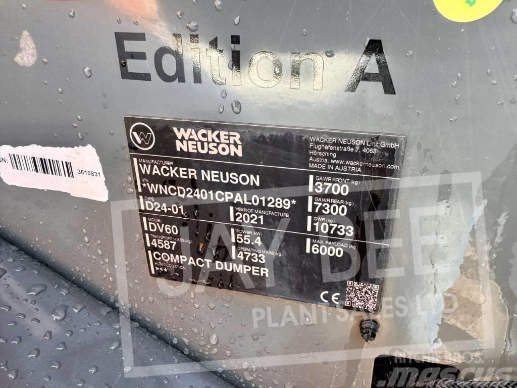 Wacker Neuson DV 60 Mini dumpere
