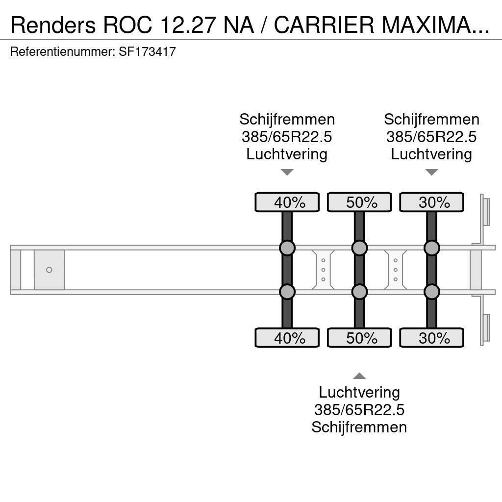 Renders ROC 12.27 NA / CARRIER MAXIMA 1200 DPH Frysetrailer Semi