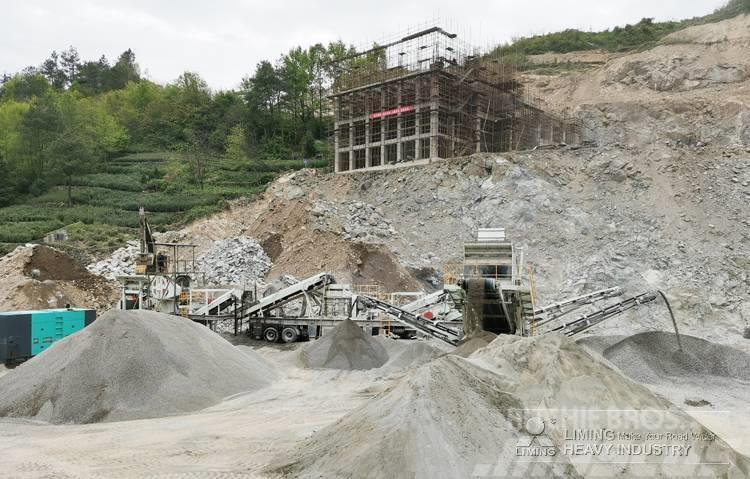 Liming PE600*900 mobile jaw crusher with diesel engine Mobile knuseverk