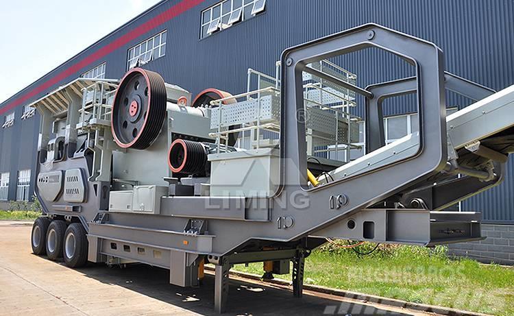 Liming PE600*900 mobile jaw crusher with diesel engine Mobile knuseverk