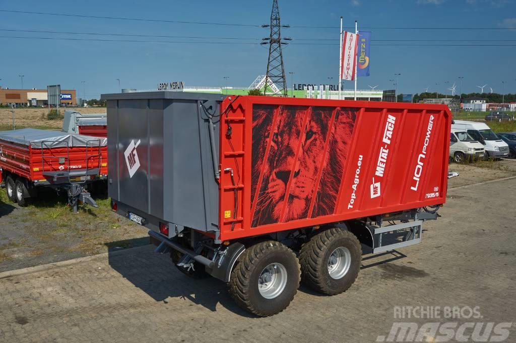 Metal-Fach T935/6 - 32m3 trailer with front sliding wall Universalvogner