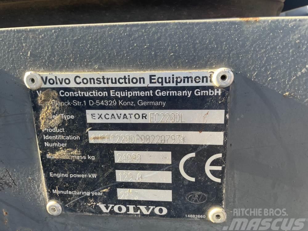 Volvo EC220DL Beltegraver