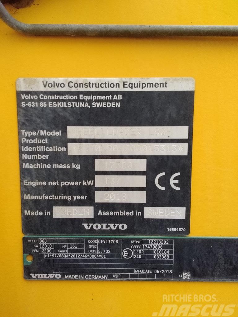 Volvo L 90 H Hjullastere