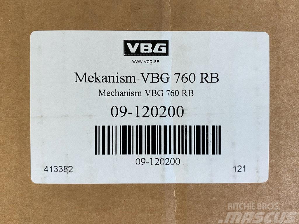 VBG Mekanismi 760 57mm uusi Chassis og understell