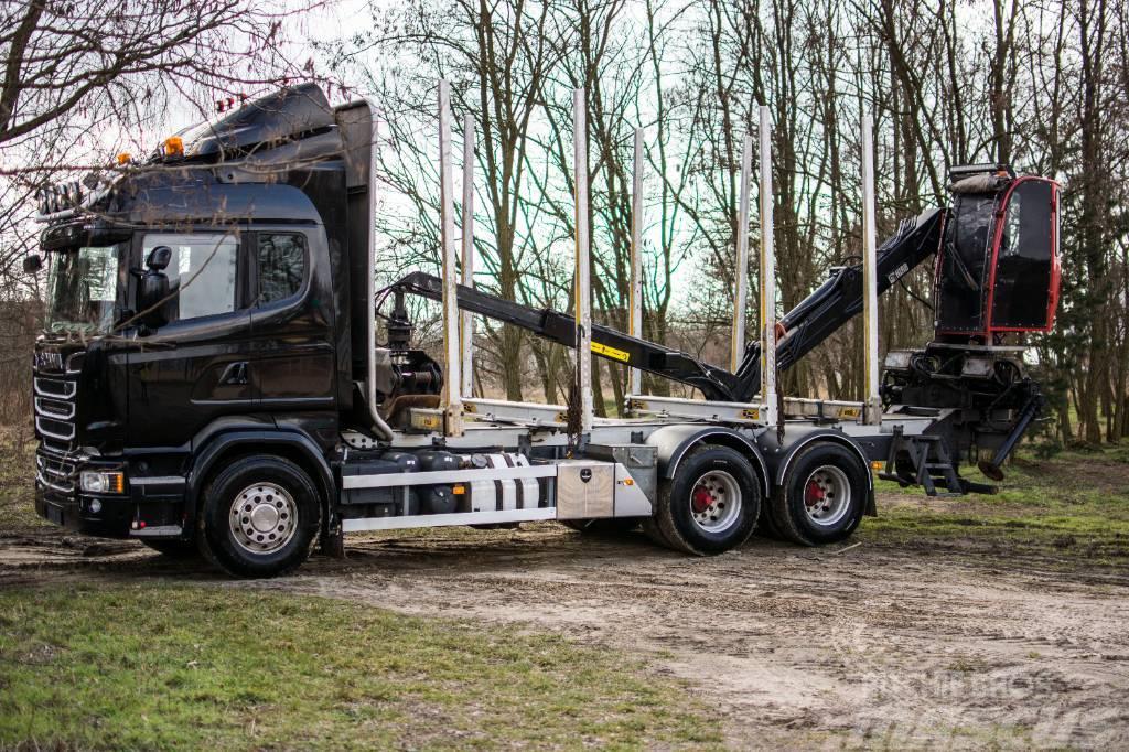 Scania R580 Tømmerbiler