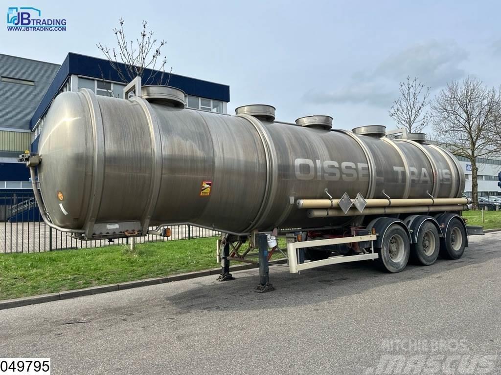 Magyar Chemie 37500 Liter RVS Tank, 1 Compartment Tanksemi