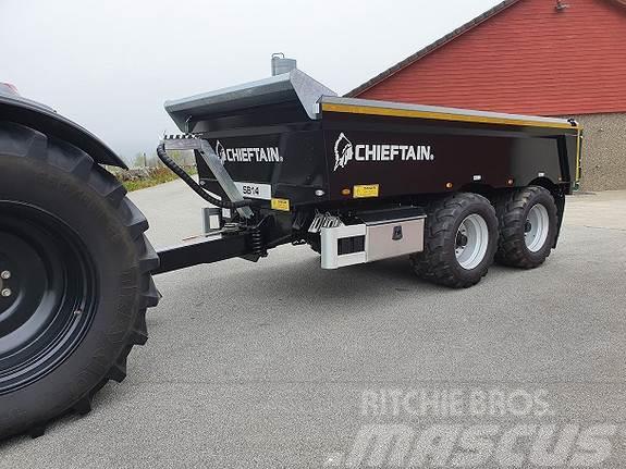 Chieftain Dumper, 14 t, Full Hardox Universalvogner