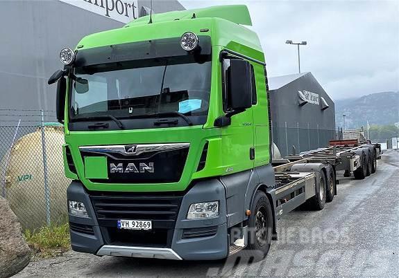 MAN TGX - Euro 6 - Km: 650000 Containerbil