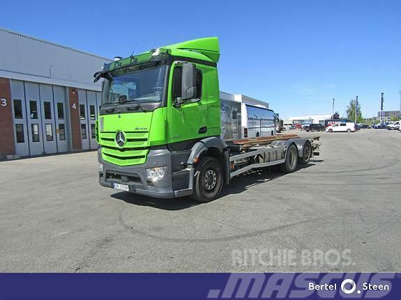 Mercedes-Benz ANTOS2545L Lagab hydraulisk løft contramme Containerbil