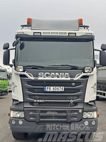 Scania R 580 tipp 3A Brøytefeste Tippbil