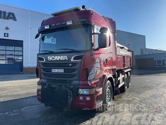 Scania R560CB6x2HSA, Istrail dumper, brøyteutstyr inkl. m Tippbil