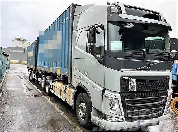 Volvo FH - 475 000 km - ny motor for under 1 år siden -  Containerbil
