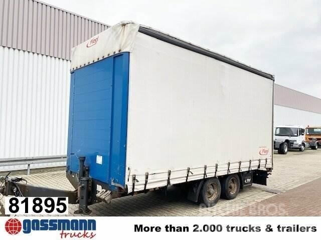 Fliegl TPS 118 Glastransporter, Edscha-Verdeck Kapell trailer/semi