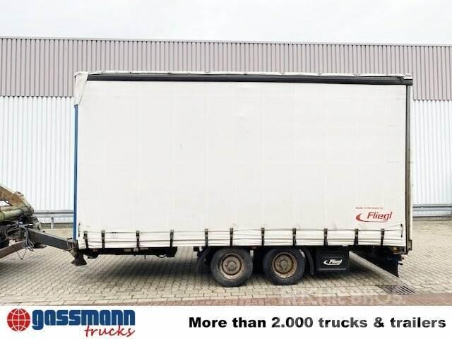 Fliegl TPS 118 Glastransporter, Edscha-Verdeck Kapell trailer/semi