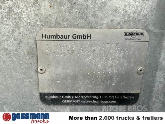 Humbaur HS 353016, Verzinkt Maskinhenger