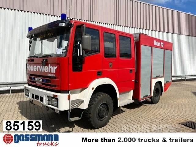 Iveco FF 95 E 18 4x4 Doka, Euro Fire, LF 8/6 Feuerwehr Kommunalt / generelt kjøretøy