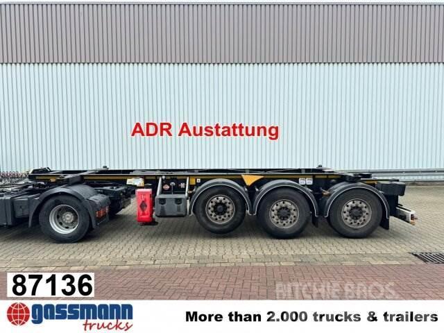 Kässbohrer Multicont Container Chassis, ADR, Liftachse Andre semitrailere