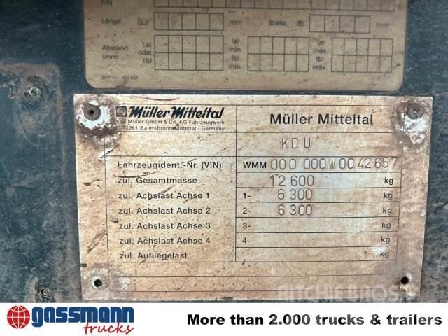 Müller-Mitteltal KDU 12.6, Ex-Bundeswehr Tipphengere