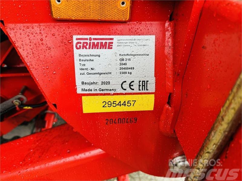 Grimme GB-215 Sette- og Plantemaskiner