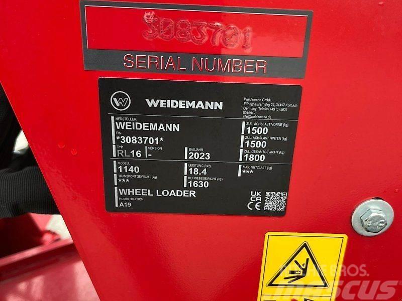 Weidemann 1140 Kompaktlastere