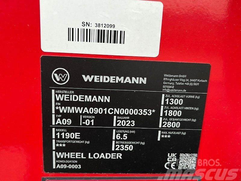 Weidemann 1190E Kompaktlastere