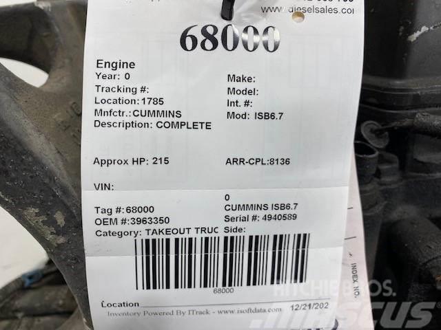 Cummins ISB6.7 Motorer