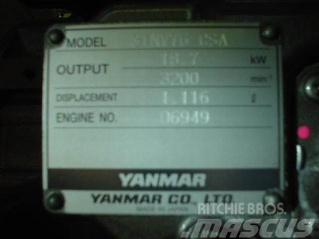 Yanmar 3TNV76-CSA Motorer