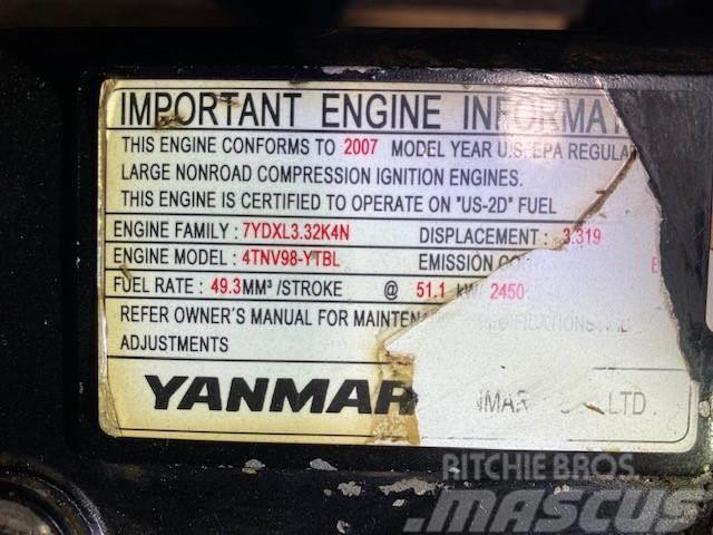 Yanmar 4TNV98-YTBL Motorer