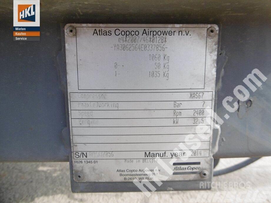 Atlas Copco XAS 67 Kompressorer