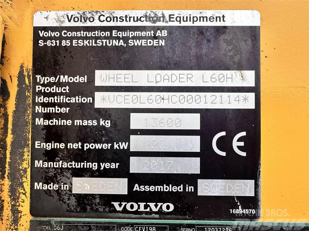 Volvo BM L60H Frontlastere og graveredskap