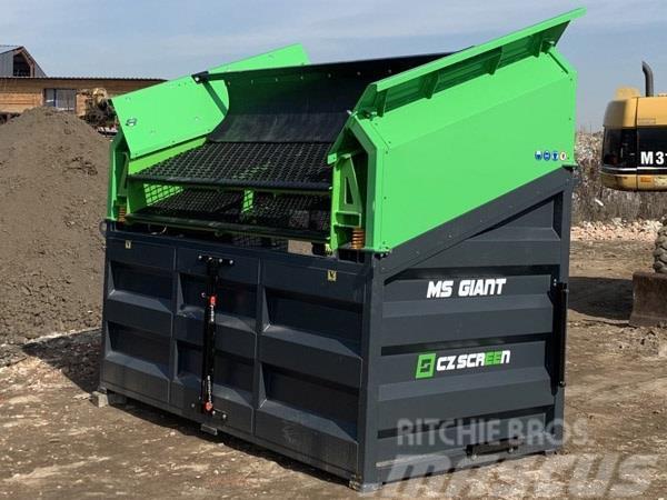 CZ Screen MS Giant Utstyr for avfall sortering