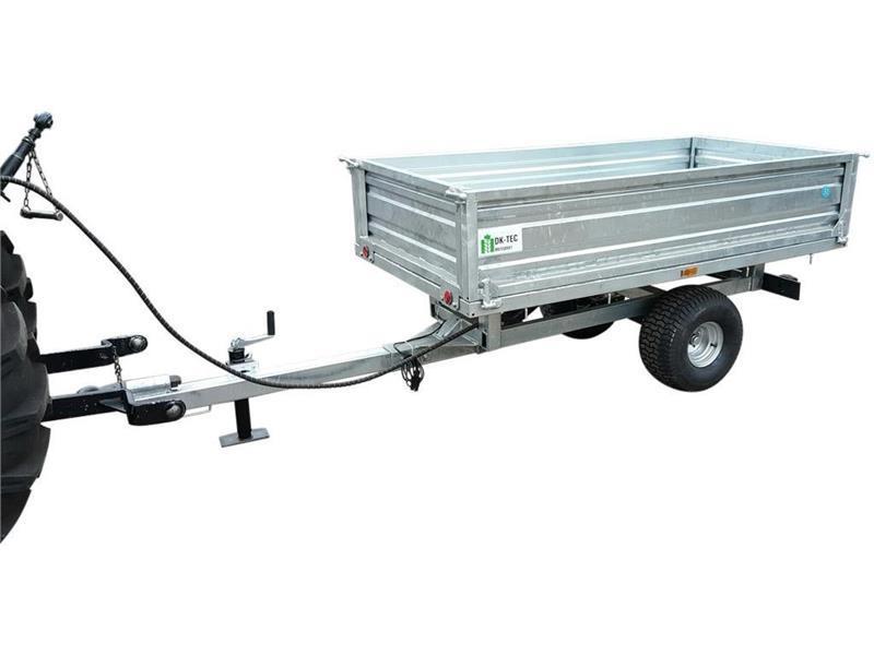 Dk-Tec 1.5 tons galvaniseret trailer Andre Park- og hagemaskiner