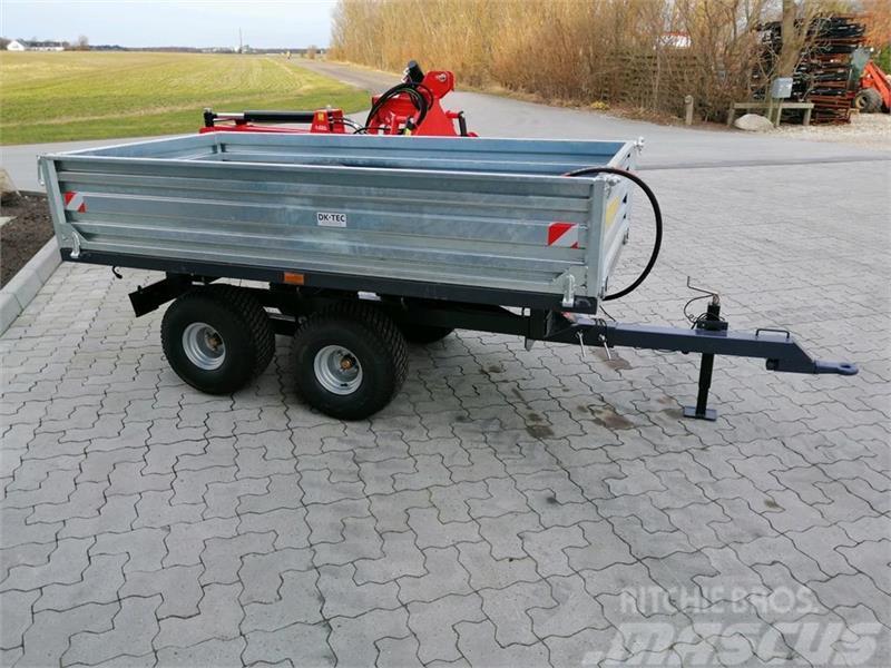 Dk-Tec GBT 210 cm Galvaniseret trailer 2 tons Andre Park- og hagemaskiner