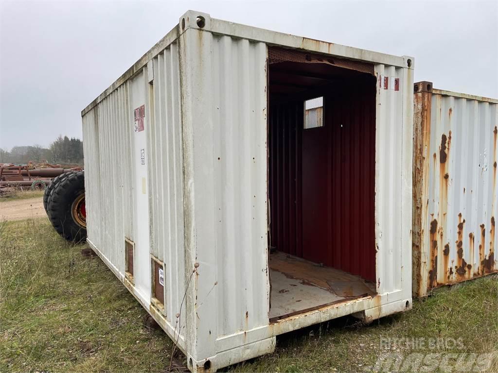  20FT container uden galvender. Lagercontainere