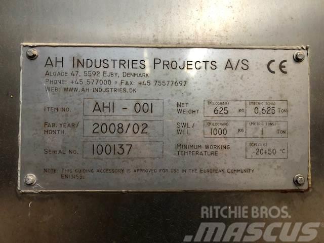  AH Industries Projects Spil AH1-001 Stillas, vinsjer og vareheiser