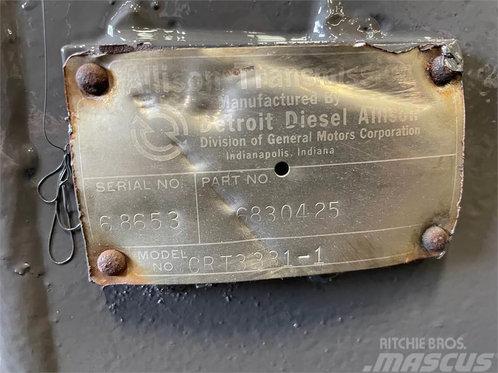 Allison CRT 3331-1 transmission ex. Bollnäs Type PT-20S-EH Girkasse