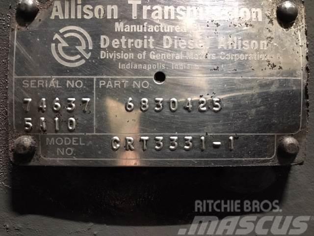 Allison transmission Model CRT3331-1 Girkasse