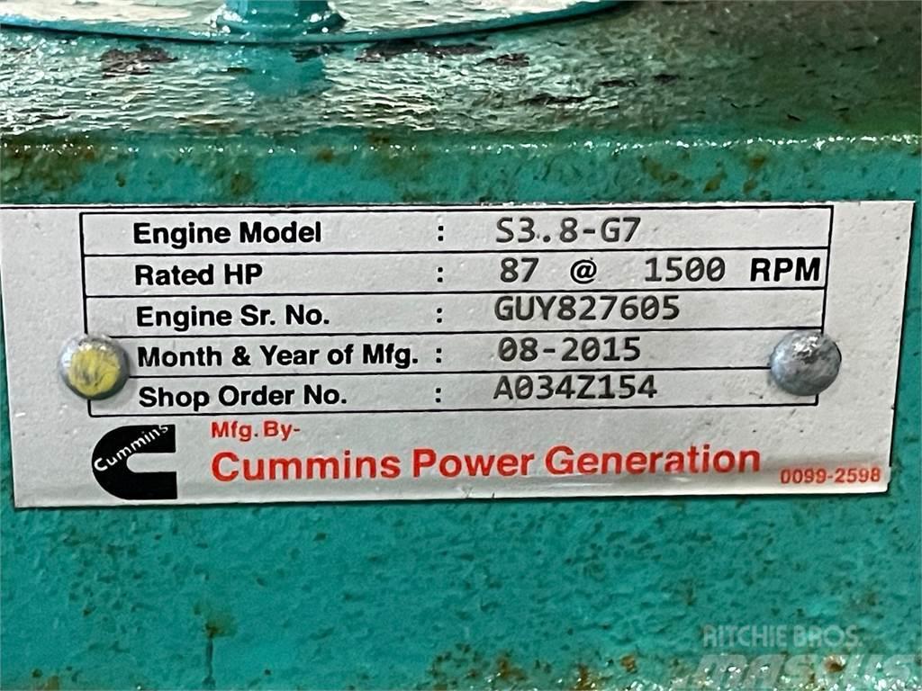 Cummins S3.8-G7 motor (Mercedes OM314) - komplet med køler Motorer