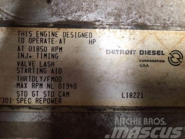 Detroit GM 16V Type 149T1 motor Motorer